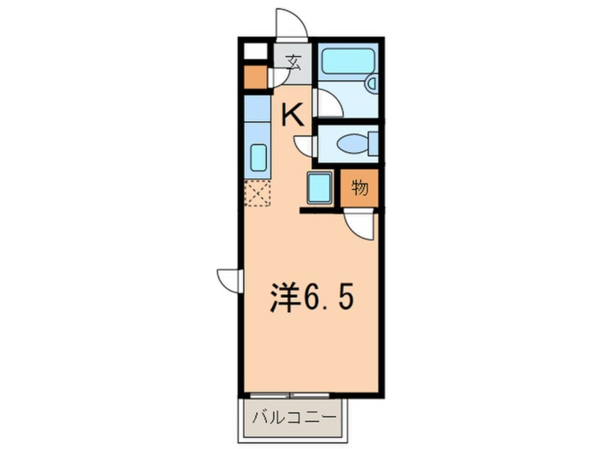 間取図 ラヴィアンヌ芦屋川