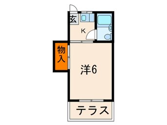 間取図 風早アパ－ト