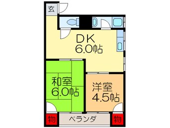 間取図 伸和マンション