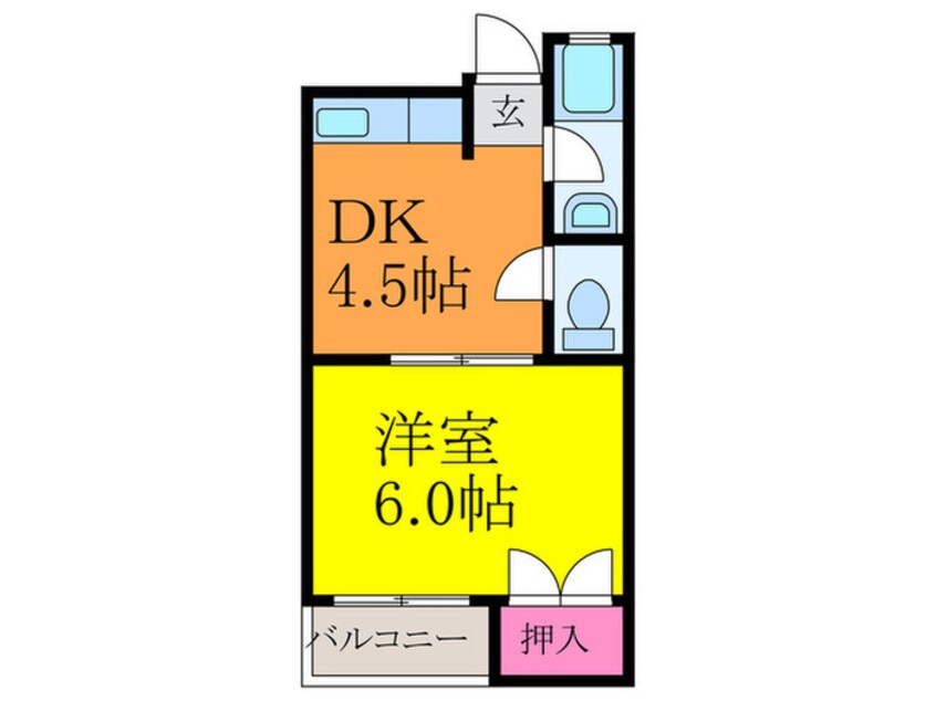 間取図 千里丘センタ－ハイツ