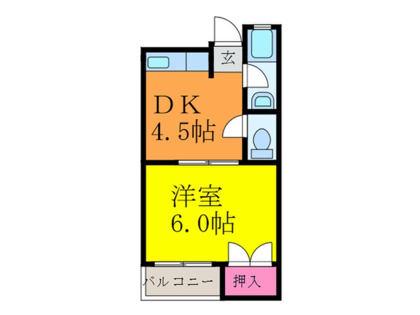 間取図 千里丘センタ－ハイツ