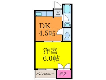 間取図 千里丘センタ－ハイツ