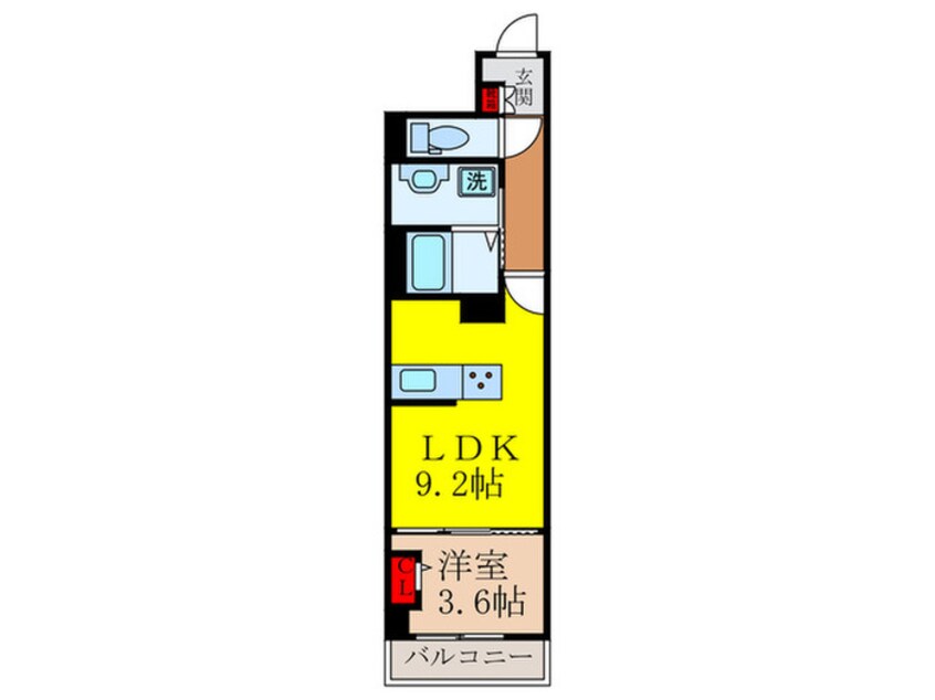 間取図 シャーメゾンA-Z