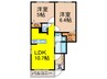 ＬＵＰＩＮＵＳ　ＨＥＩＭ 2LDKの間取り