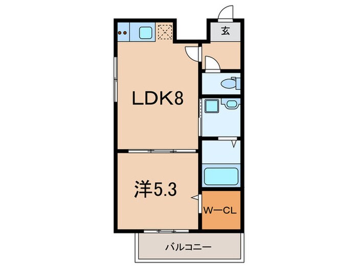 間取り図 フジパレス西宮春風公園ⅴ番館