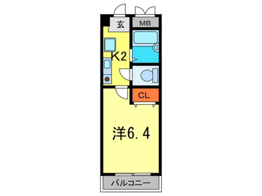 間取図 西宮ＳＫＹハイツ