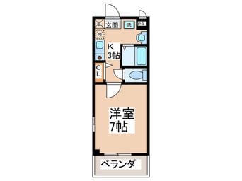 間取図 メゾンハピネスアビコ