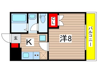 間取図 シャンヴェルジェ豊中Ⅲ