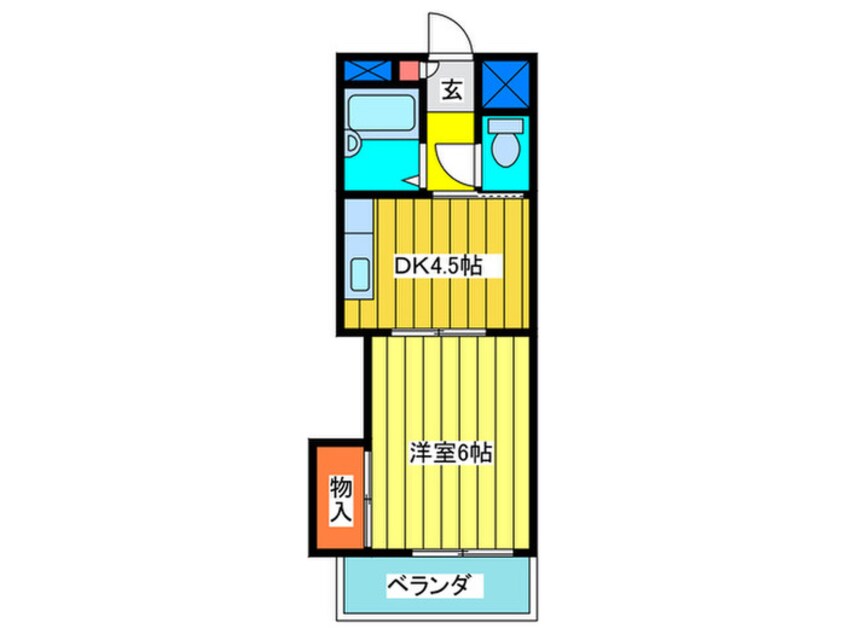 間取図 千林グランドハイツ北