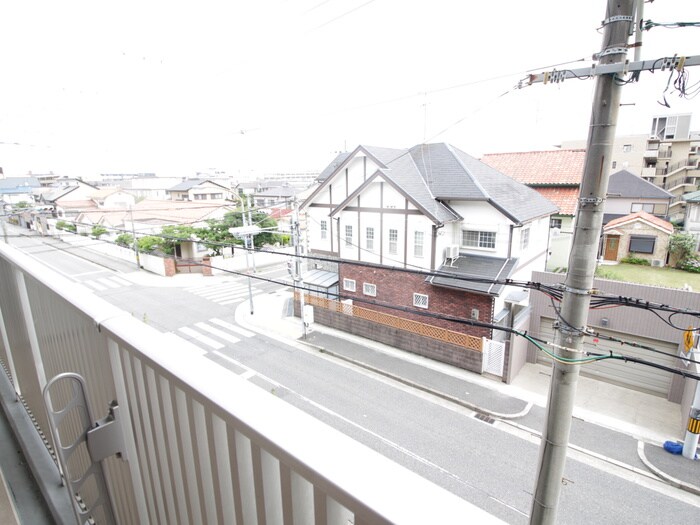 室内からの展望 甲子園三番町ハイツ