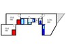 クレール若竹 2LDKの間取り