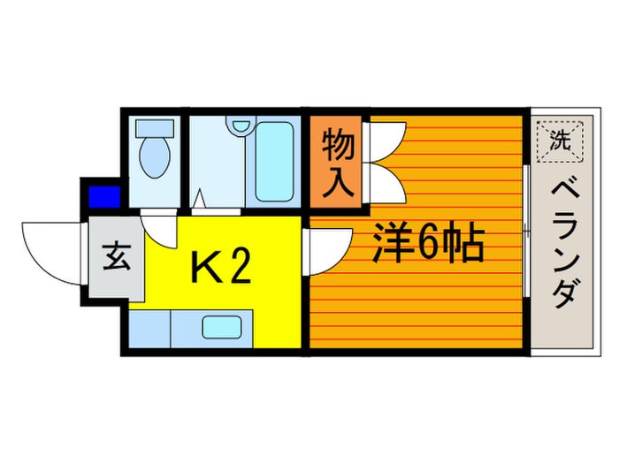 間取り図 ヴェルメゾン今出川