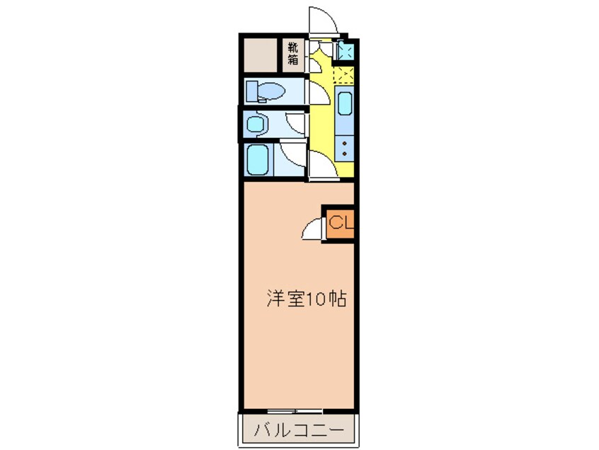 間取図 コンフォ－ル緑地公園