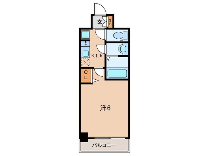間取り図 ﾌﾟﾚｻﾝｽ神戸長田ﾏﾘｴﾝﾄ(0510)