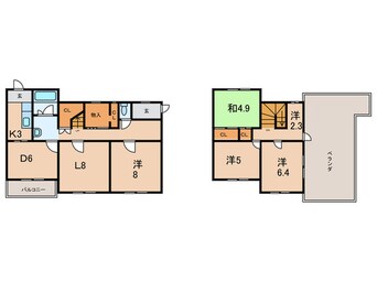 間取図 西宮市戸建て
