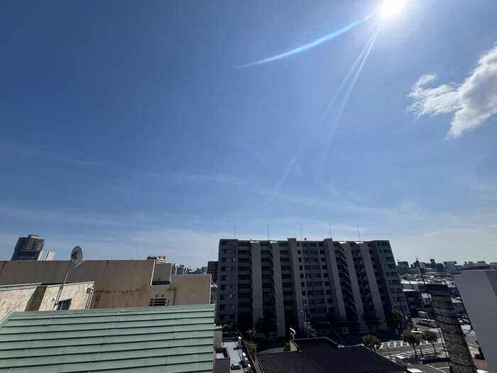 室内からの展望 レスター夙川