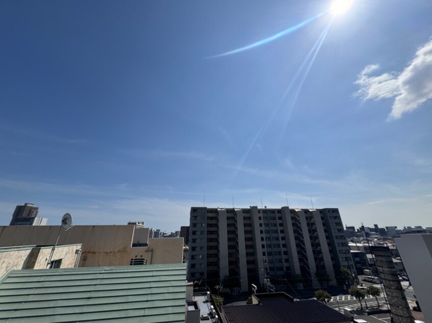 室内からの展望 レスター夙川