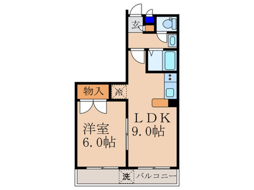 間取図 ボンシック桃山