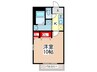 フジパレス吉田本町Ⅱ番館 1Kの間取り