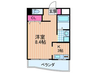 間取図 ＫＥＩＧＯＲＩＮⅡ