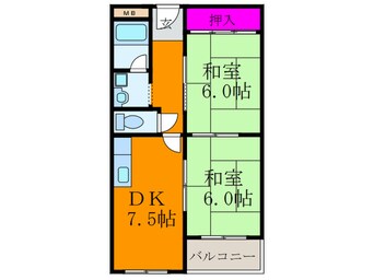 間取図 センチュリ－みしま