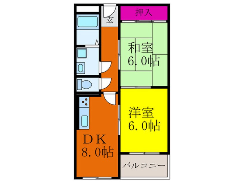 間取図 センチュリ－みしま