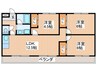 シャト－東寝屋川 3LDKの間取り