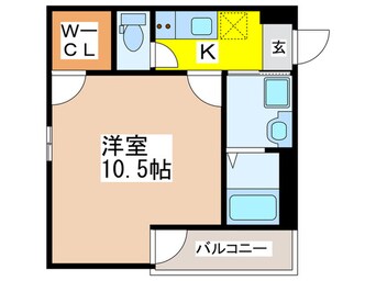 間取図 フジパレス吉田本町Ⅲ番館