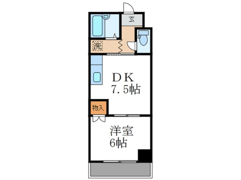 間取図 ハイムノ－ブル