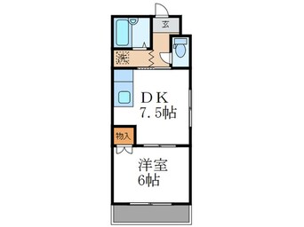 間取図 ハイムノ－ブル