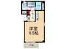 ヒルトップ御殿山 1Rの間取り