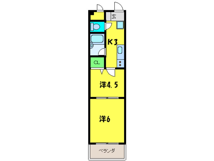 間取図 大町ＰＣハイツⅠ号館