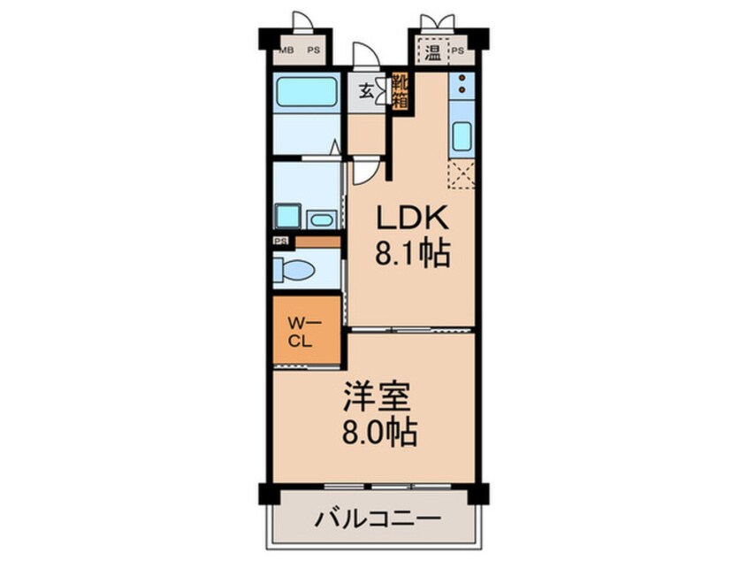 間取図 プレステージ南平台