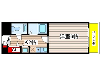 間取図 マグノリア箕面