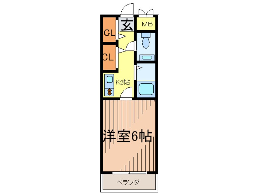 間取図 マグノリア箕面