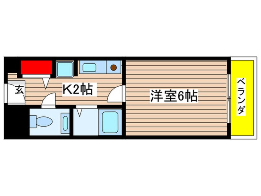 間取図 マグノリア箕面