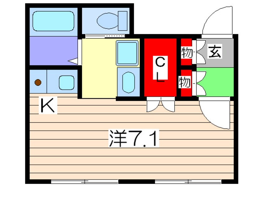 間取図 発春レジダンス