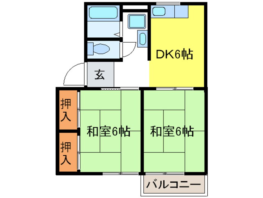 間取図 ソファレ高倉