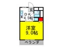 ハイツ山小屋の間取図