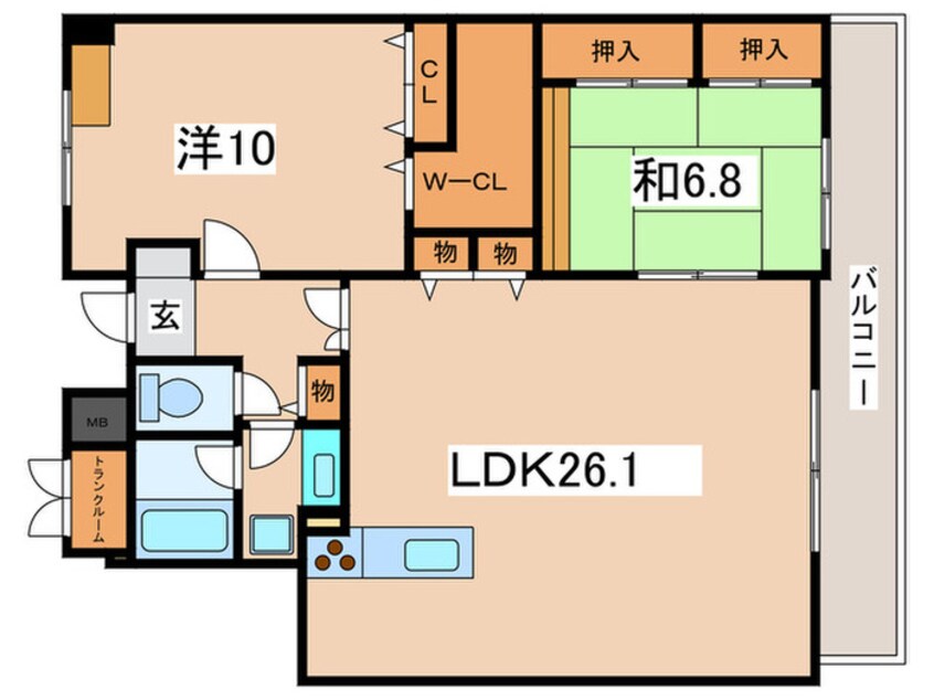 間取図 帝塚山松寿庵