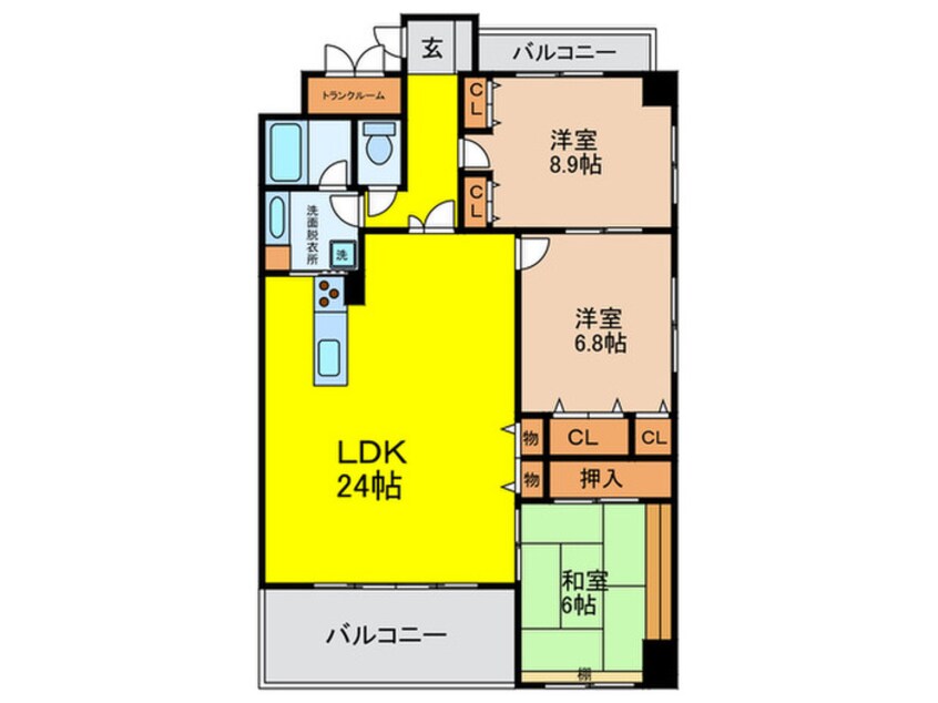 間取図 帝塚山松寿庵