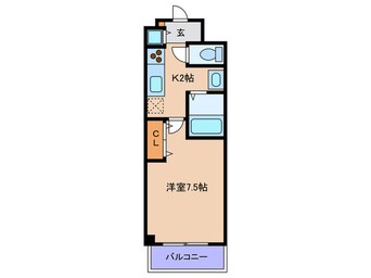 間取図 ｼｬﾙﾏﾝﾌｼﾞ天神橋ﾘﾊﾞ-ｻｲﾄﾞ