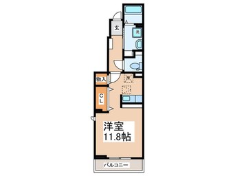 間取図 ネオブローテ泉佐野