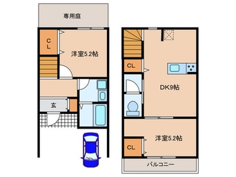間取図 ＫＡＲＩＮ上沢