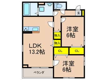間取図 アルカディア