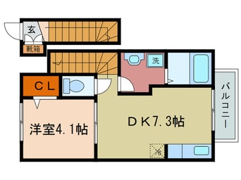 間取図 ジュネス山元