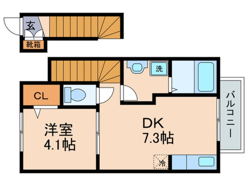 間取図 ジュネス山元