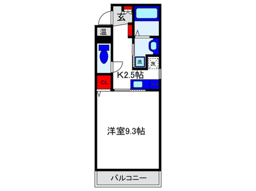 間取図 ウェスツォ－ネ