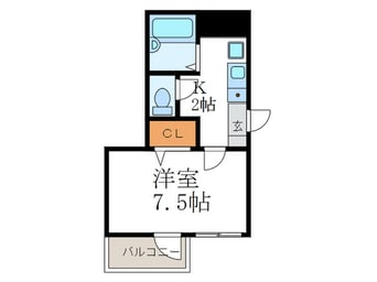 間取図 下堤谷口マンション
