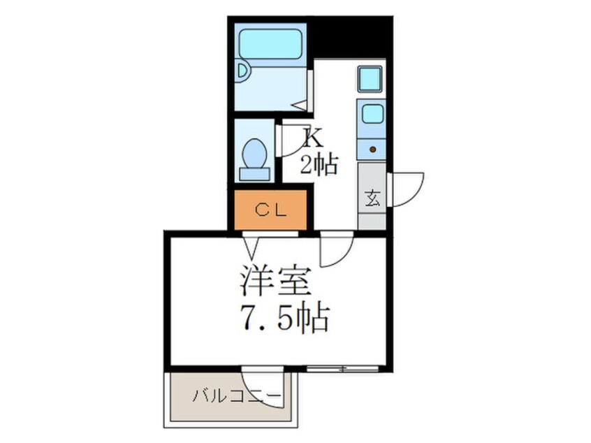 間取図 下堤谷口マンション